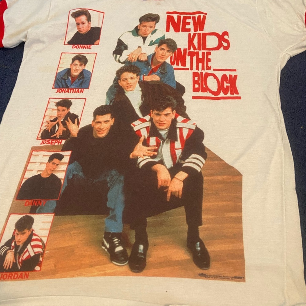 New Kids on the Block Graphic nightgown vintage